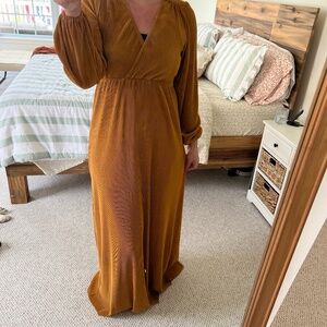 NWT Baltic Born Venus Pleated Maxi Dress